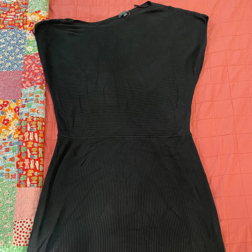 Banana Republic Ribbed Off Shoulder Asymmetrical Dress Size XL